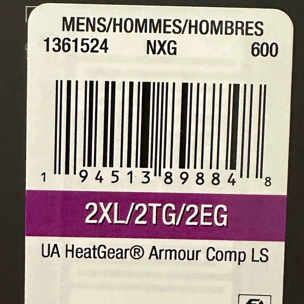 Under Armour HeatGear Long Sleeve Compression Fit 1361524